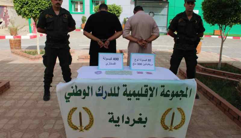غرداية.. توقيف شخصين وحجز 400 قرص إكستازي بمتليلي