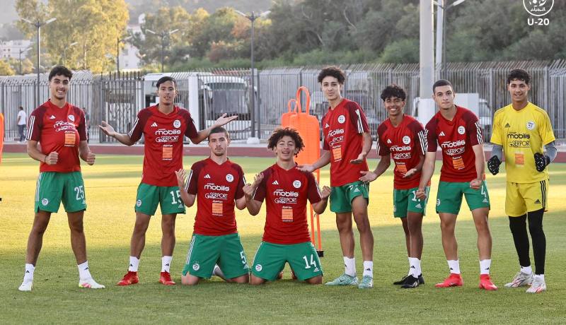 منتخب أقل من 20 سنة يواصل استعداداته لودية تونس