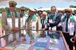 بالصور.. حماد يشارك في فعاليات الأبواب المفتوحة حول الرياضة العسكرية