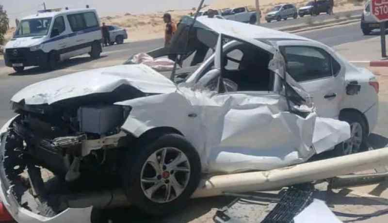 الوادي.. وفاة شاب في انحراف مركبة ببلدية البياضة
