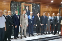 عرقاب يبجث مع رئيس شركة “جيوتاك” الروسية التعاون في الاستكشاف المنجمي والنفطي