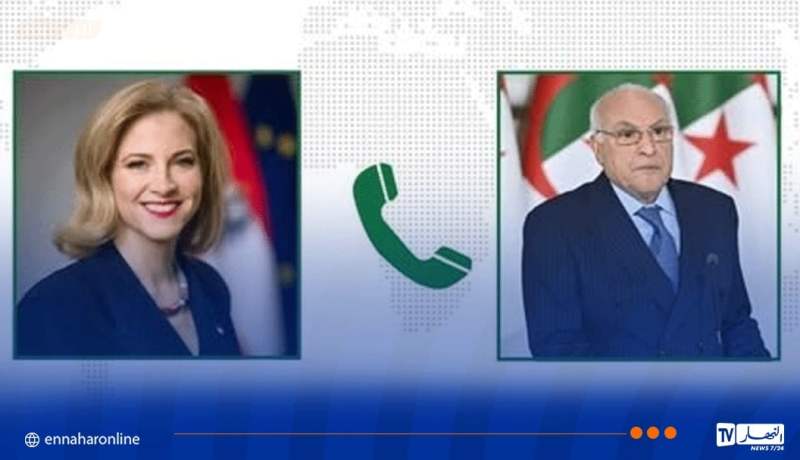 عطاف يتلقى اتصالا من وزيرة الشؤون الأوروبية والدولية لجمهورية النمسا