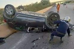 المسيلة.. 4 جرحى  في انحراف وانقلاب سيارة بالهامل