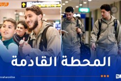 بالصور.. الخضر يصلون إلى ستوكهولم لمواجهة السويد