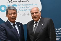 وزير الخارجية يلتقي نظيره الماليزي بإسطنبول