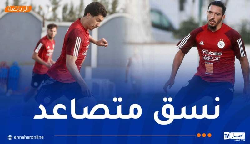 الخُضر يواصلون التحضيرات في سيدي موسى استعدادًا لمواجهتي رواندا والسويد