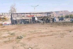 المسيلة: إحتراق حافلة لنقل المسافرين في طريق بوسعادة