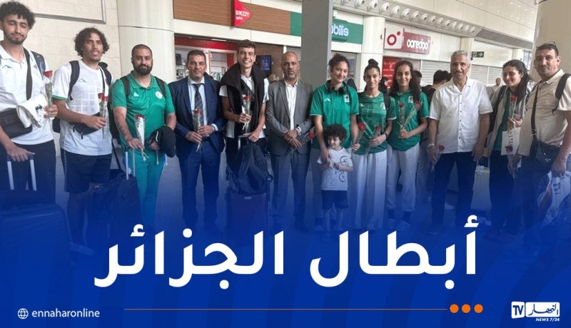 استقبال مميز لمنتخب كرة السلة 3×3 لأقل من 21 سنة بعد تأهله التاريخي إلى كأس العالم