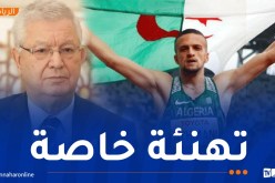 عزوز ناصري يهنئ البطل البارالمبي إسكندر جميل عثماني