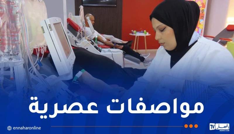دخول وحدة للتبرع بالدم بمستشفى مصطفى باشا حيز الخدمة