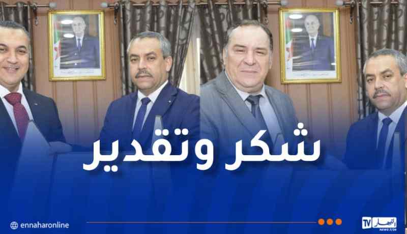 وزير التربية يُكرّم وزراء وممثلي الهيئات الذّين ساهموا في إنجاح الامتحانات