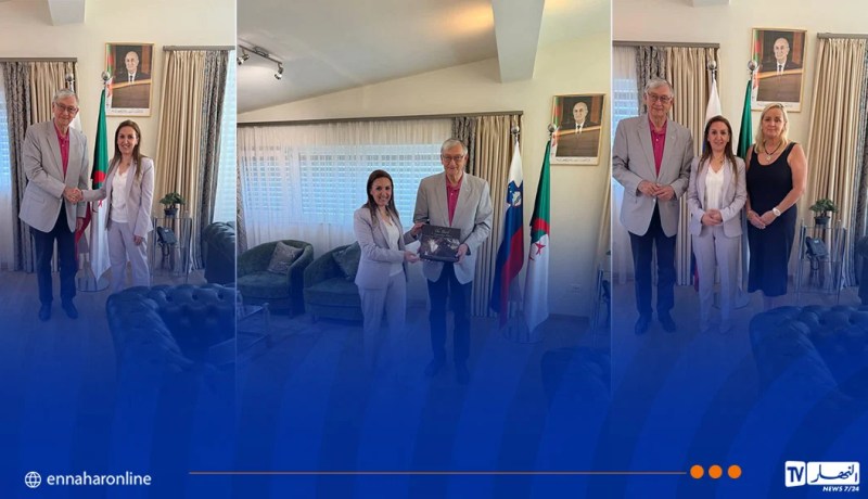 سفارة الجزائر في ليوبليانا تستقبل الرئيس الأسبق لسلوفينيا