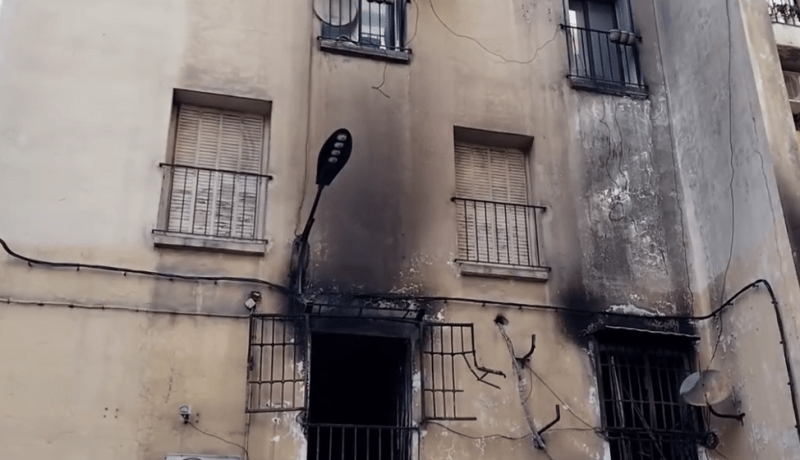 مستغانم.. إصابة شخصين في حريق شقة بسيدي لخضر