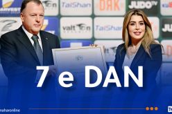 سليمة سواكري تتسلم شهادة وحزام الدرجة السابعة في الجيدو