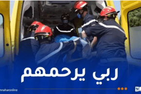 وفاة 4 أشخاص وإصابة 3 آخرين إثر اصطدام سيارة و شاحنة في إن صالح