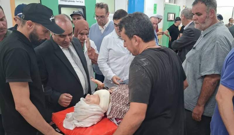انهيار بناية في باب الوادي..الوالي المنتدب يزور المصابين