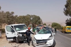 المدية.. 8 جرحى في اصطدام بين سيارتين بتابلاط