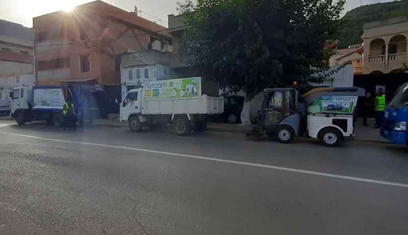 حملة التنظيف الكبرى للعاصمة..تسخير 4140 وأزيد من 350 شاحنة