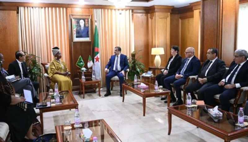 عرقاب يستقبل الأمين العام لمنظمة الأقطار العربية المصدرة للبترول (أوابك)