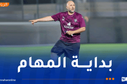 بلماضي يباشر مهامه مع الدحيل استعدادًا للموسم الجديد