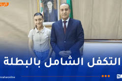 بعد إنجازها التاريخي.. الوزير صادي يستقبل العدّاءة نسرين عابد