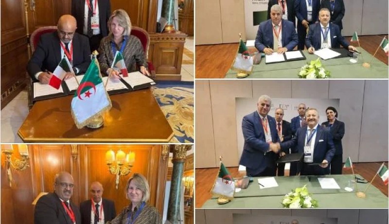 الدورة الخامسة للقمة الجزائرية-الإيطالية: توقيع 4 اتفاقيات استراتيجية في مجالات صناعية متنوعة