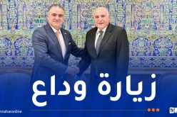 عطاف يستقبل سفير لبنان لدى الجزائر