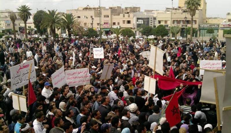 بالفيديو.. القهر يخرج المغاربة إلى الشارع والمخزن يطاردهم نحو الجبال