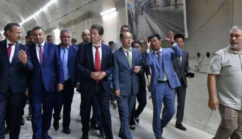 السفير الصيني يشارك في مراسم إطلاق أشغال مشروع تمديد الخط الأول لمترو الجزائر