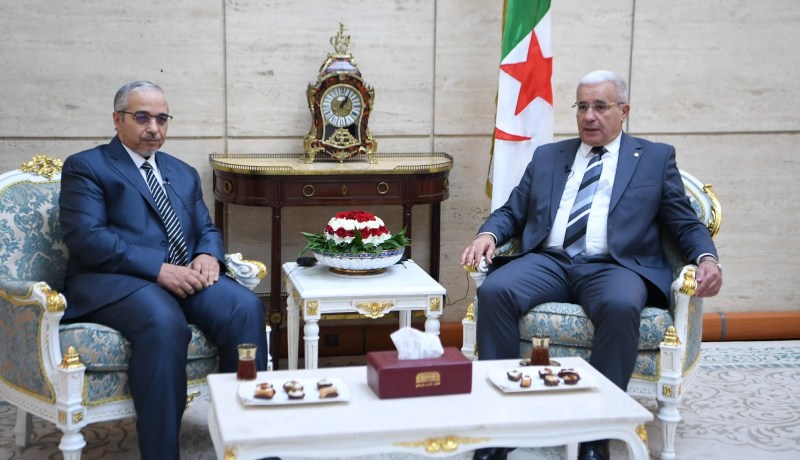 بوغالي يستقبل رئيس المجلس الإسلامي الأعلى