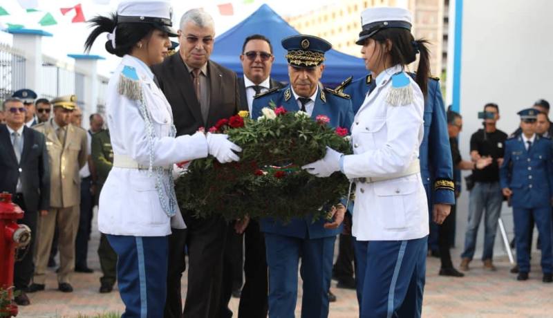 المدير العام للأمن يُدشن هياكل شرطية بوهران