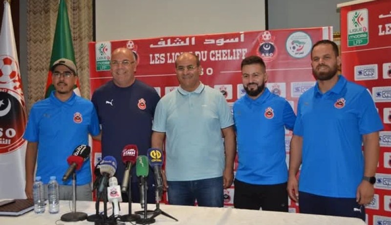 أولمبي الشلف يقدم طاقمه الفني الجديد استعدادًا للموسم المقبل