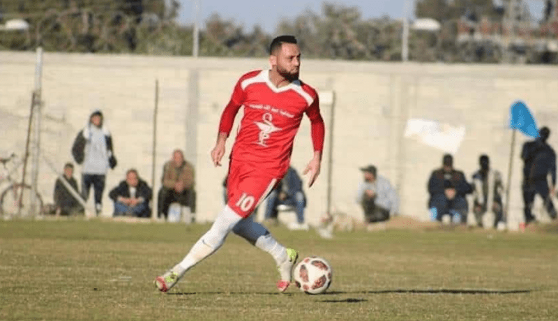 استشهاد اللاعب الفلسطيني مهند الليلي في غارة على غزة