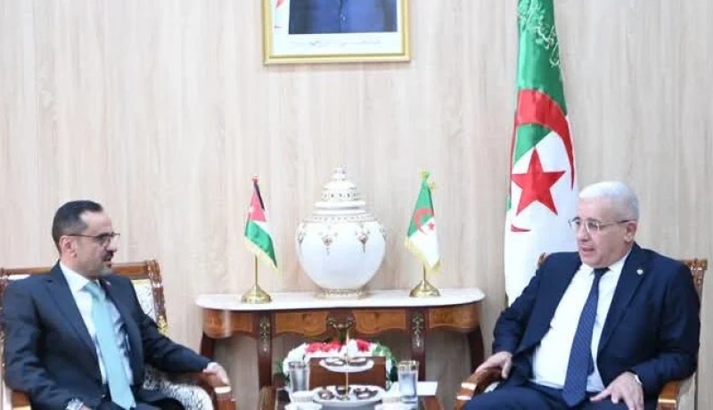 بوغالي يستقبل سفير الأردن لدى الجزائر