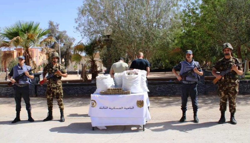 حجز كمية هامة من المخدرات توقيف شخصين في بشار