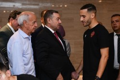 بالصور.. الوزير السعيد سعيود يزور اتحاد العاصمة قبل نهائي الكأس