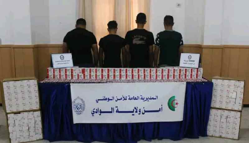 الوادي: ضبط أزيد من 52 ألف قرص “بريغابالين”