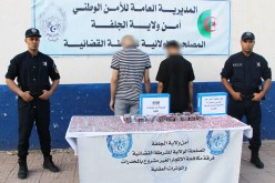 الجلفة: توقيف شابين وضبط أزيد من 4 آلاف قرص مهلوس