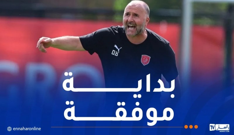 بلماضي يستهل مشواره مع الدحيل بفوز ضد ألمير سيتي