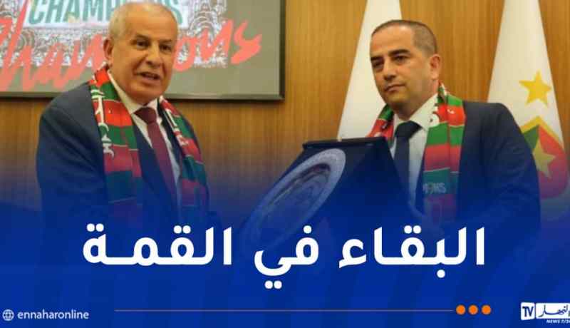 حشيشي: “المولودية تكتب تاريخها بأحرف من ذهب وهدفنا الحفاظ على لقب البطولة”