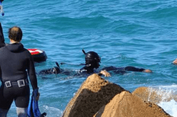 انتشال جثة غريق في البحر بتلمسان