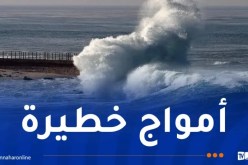 رياح وبحر شديد الهيجان على هذه السواحل!