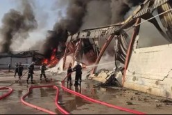 تبسة.. حريق مستودع بمنطقة النشاطات