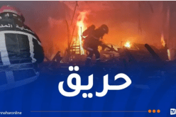 قسنطينة.. إصابة 9 أشخاص في حريق ببستان عمارة