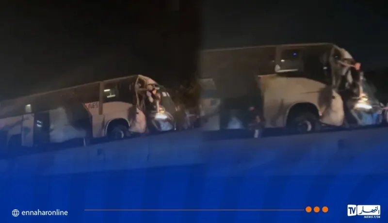 قسنطينة.. 19 جريحا في اصطدام بين حافلتين بـ زواغي