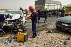 برج بوعريريج.. 11 جريحا في اصطدام بين سيارتين، بـ بوقبيص