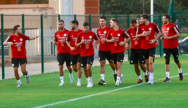 بالصور..حصة استرجاع للمنتخب الوطني المحلّي قبل مواجهة جنوب إفريقيا