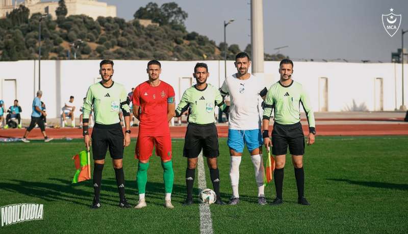 مولودية الجزائر تكتسح مولودية قسنطينة ودياً بخماسية
