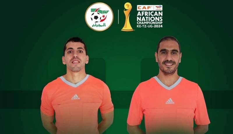 “الكاف” تعين حكمين جزائريين ضمن طاقم تحكيم المباراة الترتيبية لـ”الشان”