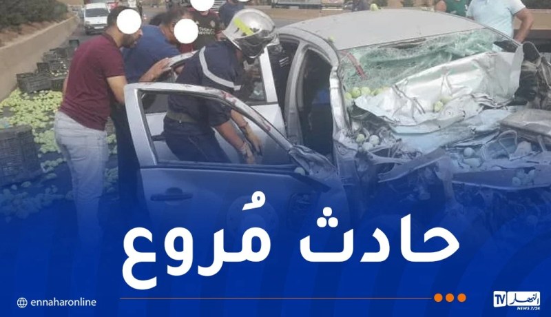 5 ضحايا في حادث مرور بعين الدفلى